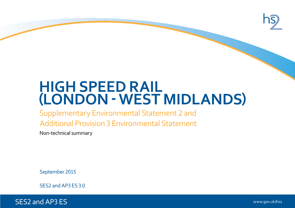 SES2 and AP3 Non-Technical Summary