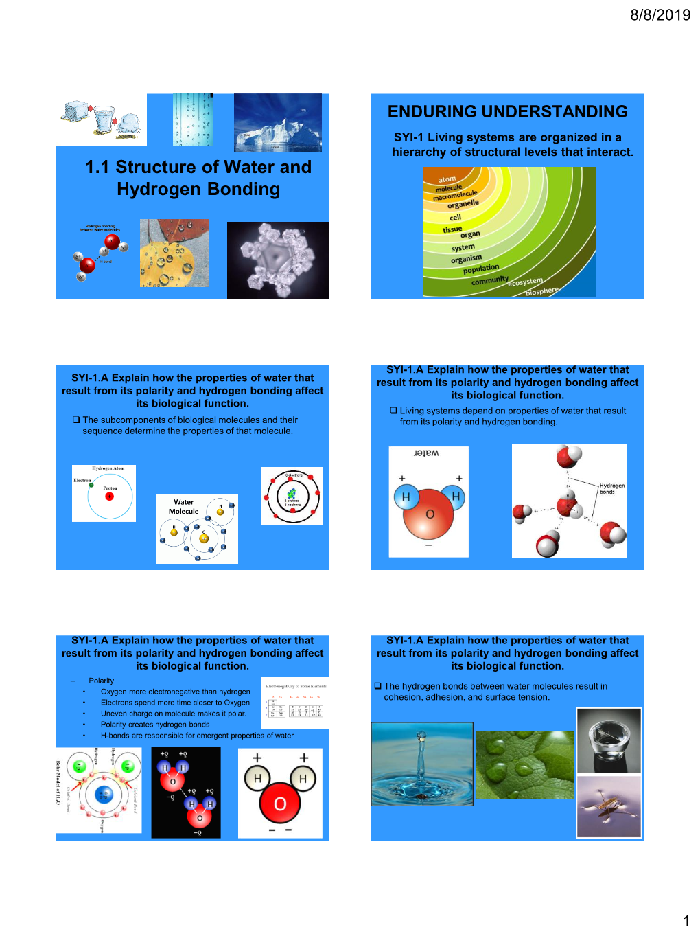 1.1 Structure Of Water And Hydrogen Bonding - DocsLib