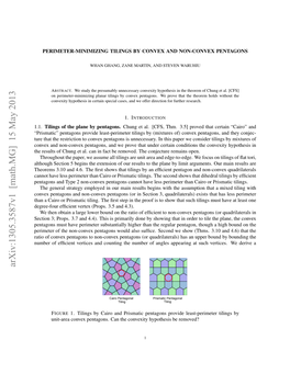 Perimeter-Minimizing Tilings by Convex and Non-Convex Pentagons