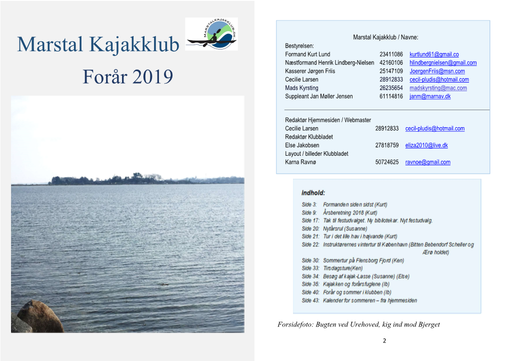 Klubblad Forår 2019