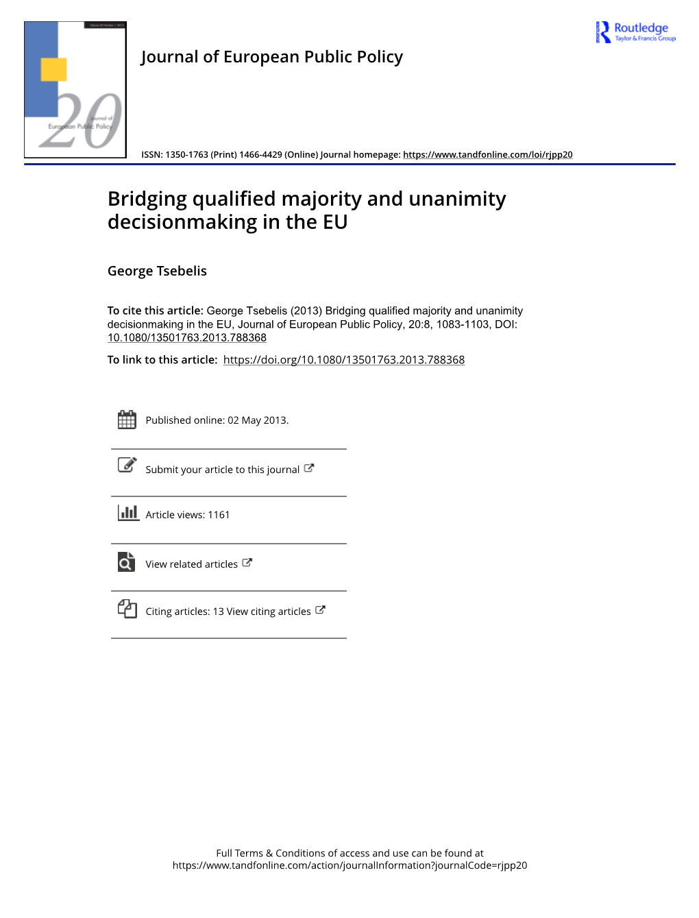 Bridging Qualified Majority and Unanimity Decisionmaking in the EU