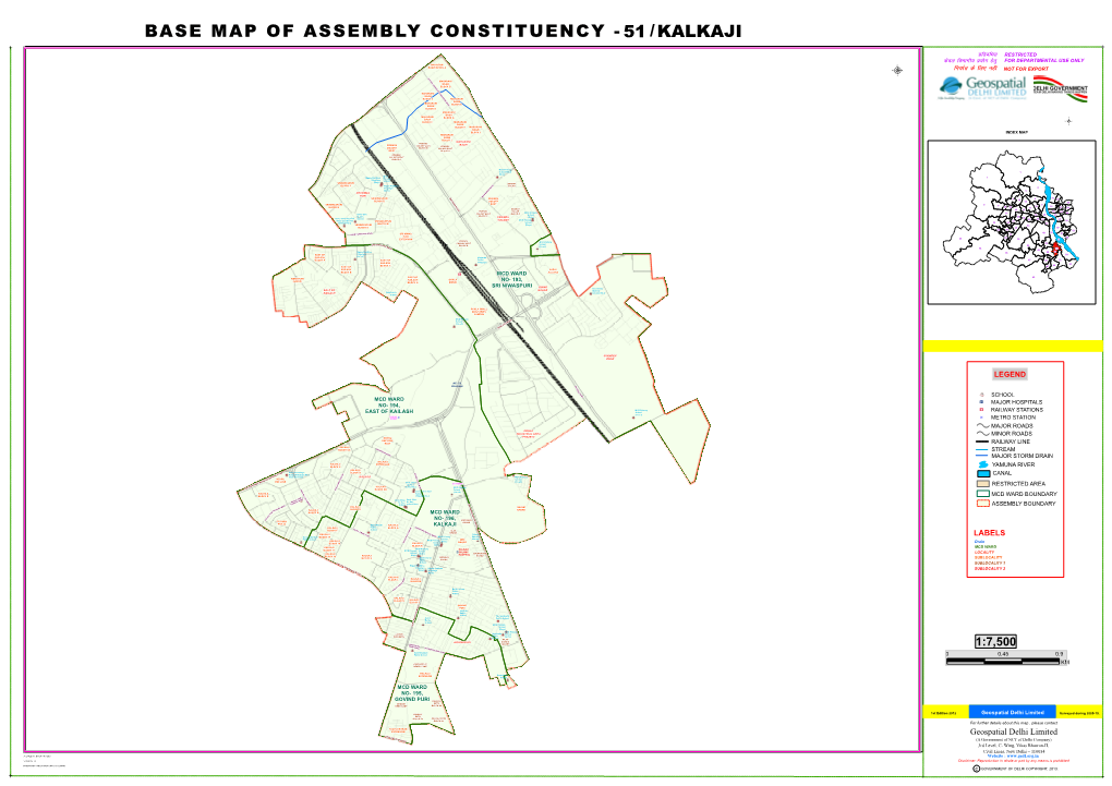 Base Map of Assembly Constituency