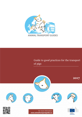 Guide to Good Practices for the Transport of Pigs’