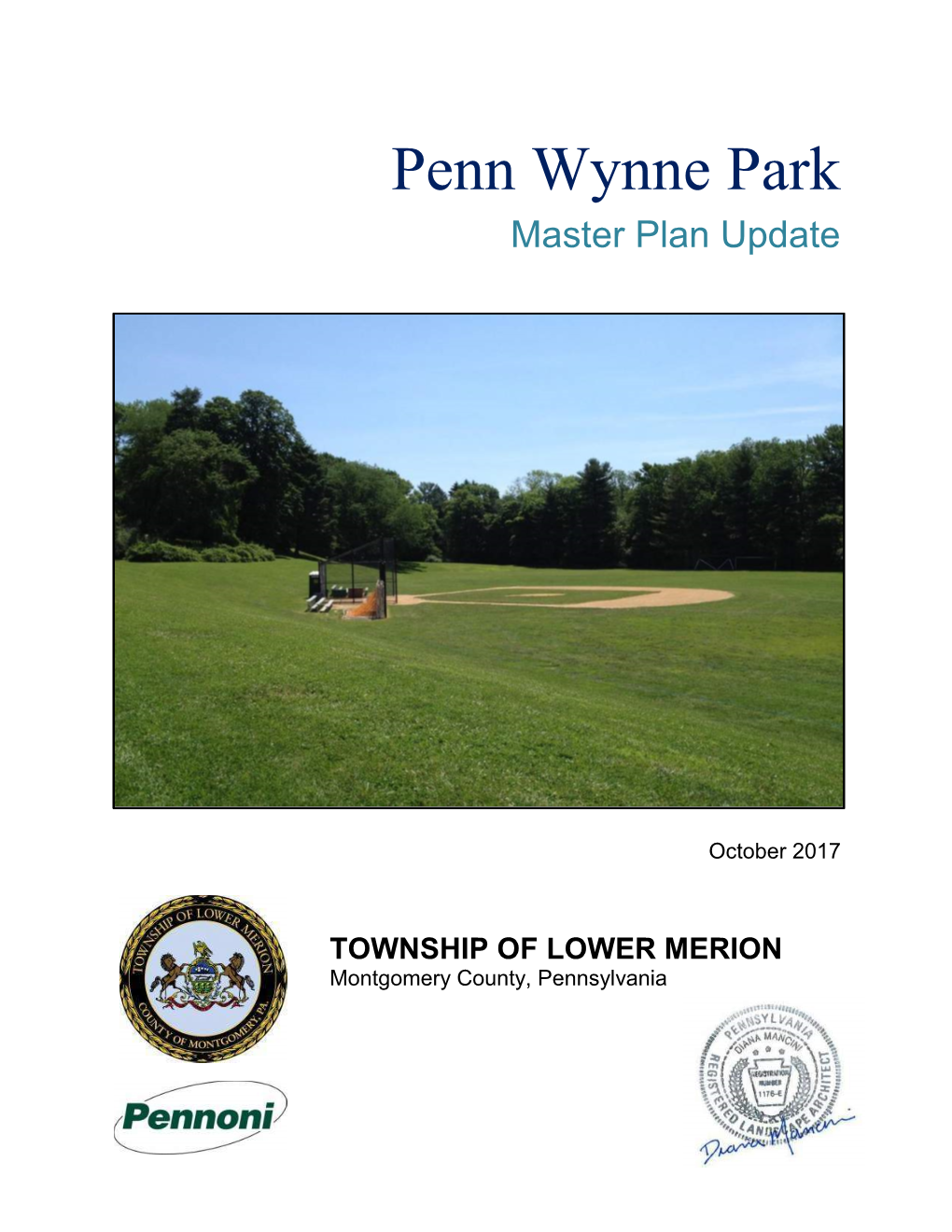Penn Wynne Park Master Plan Update
