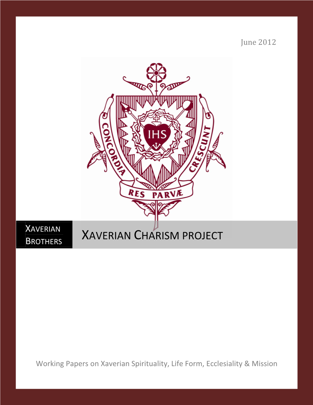 Xaverian Charism Project