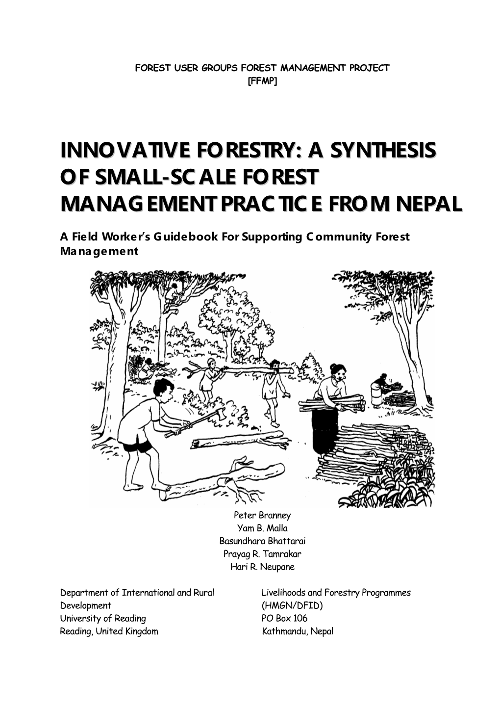 Innovative Forestry - Guidelines
