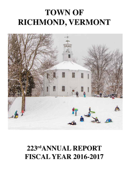 Town of Richmond, Vermont