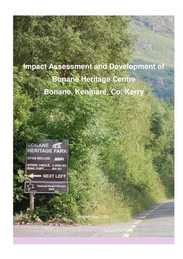 Feasibility Study It Is Recommended That a Visitor Centre at Bonane Could Succeed Subject To