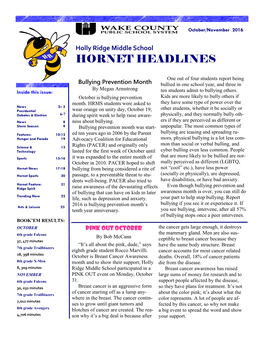 Hornet Headlines
