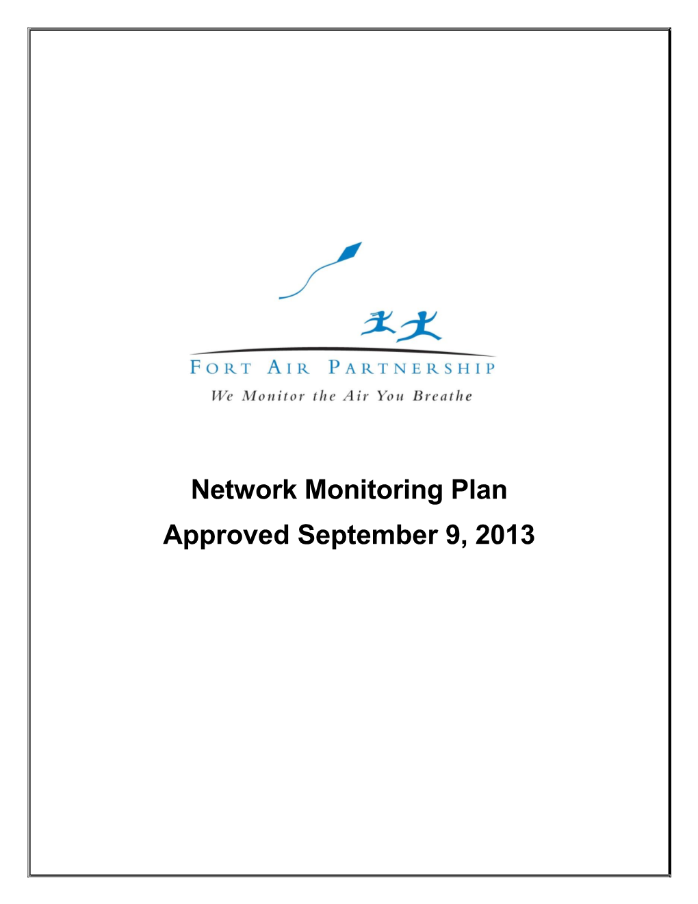 Fort Air Partnership Network Monitoring Plan