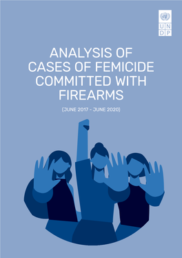 Analysis of Cases of Femicide Committed with Firearms (June 2017 - June 2020)