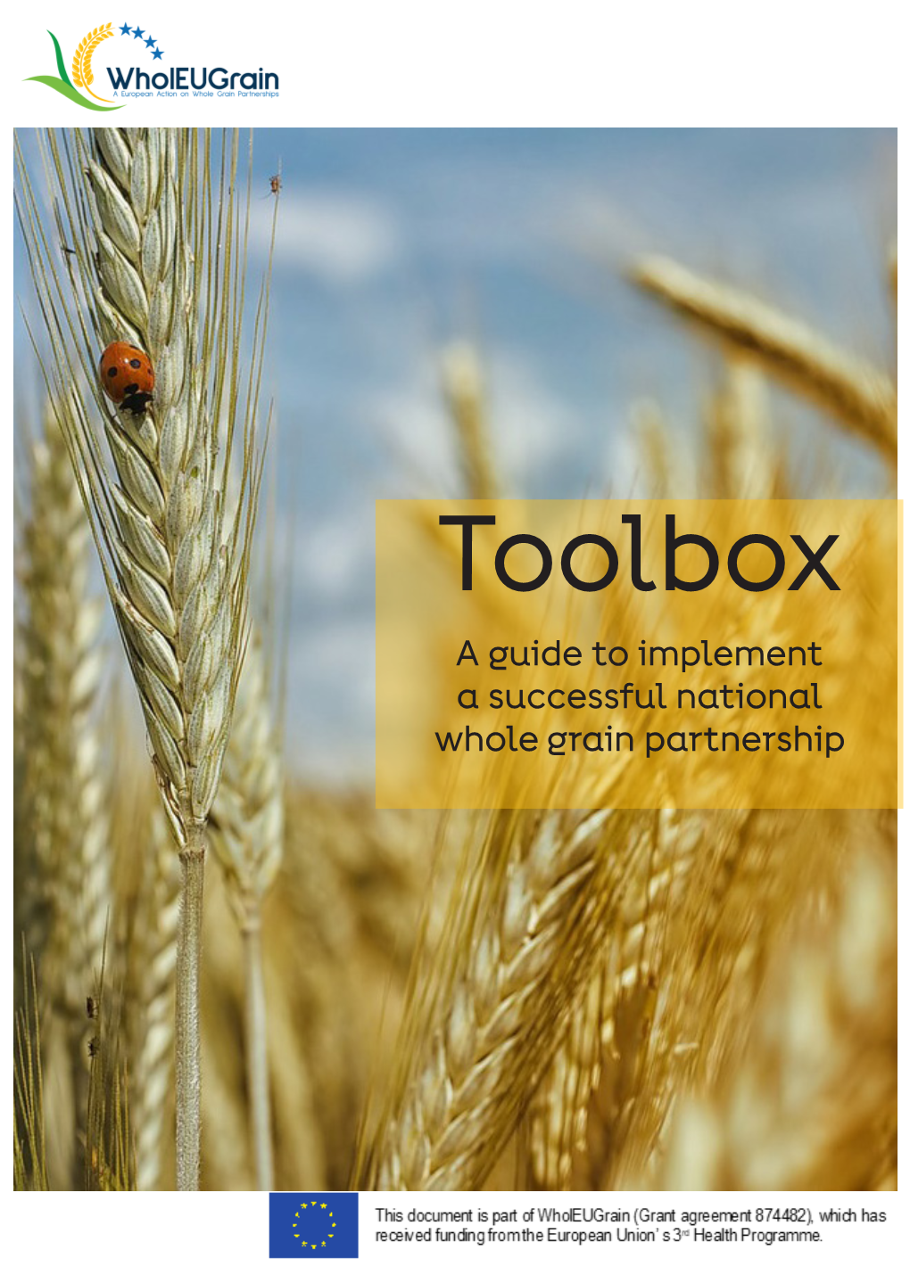 Toolbox a Guide to Implement a Successful National Whole Grain Partnership Toolbox