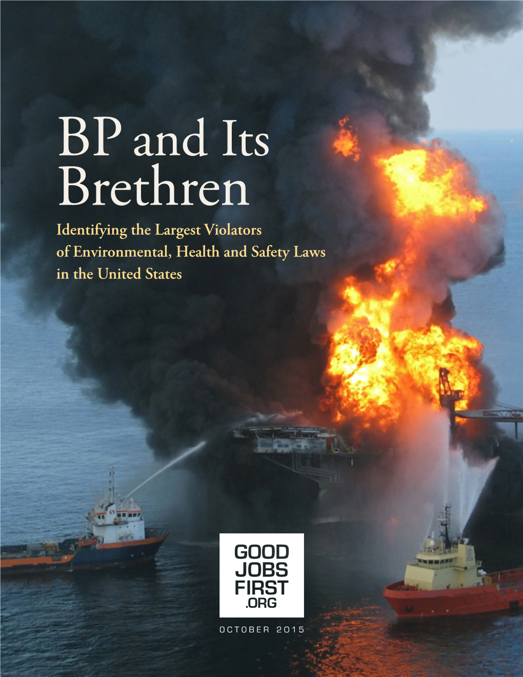 BP and Its Brethren Identifying the Largest Violators of Environmental, Health and Safety Laws in the United States