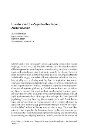 Literature and the Cognitive Revolution: an Introduction