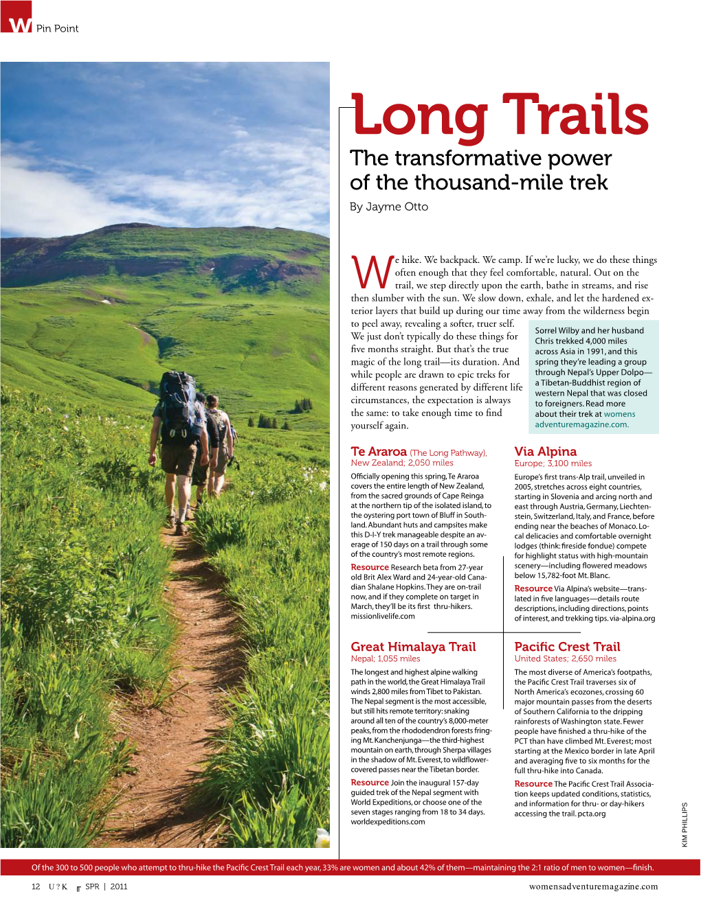 Long Trails YOUR TEAM the Transformative Power IS READY