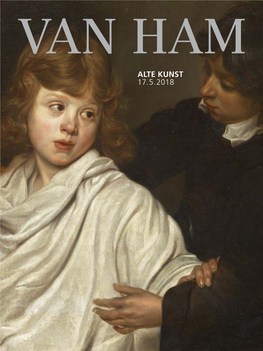ALTE KUNST 17.5.2018 Auktionstermine Frühjahr 2018 Alte Kunst Europäisches Kunstgewerbe 16