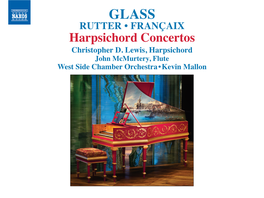 RUTTER • FRANÇAIX Harpsichord Concertos Christopher D