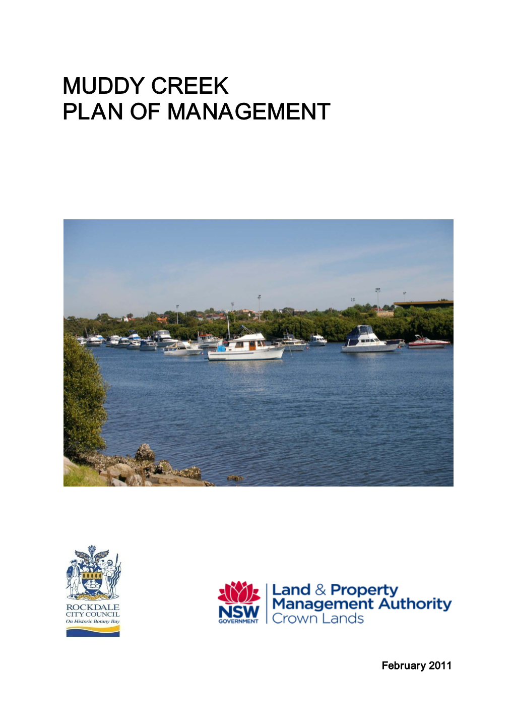 Muddy Creek Plan of Management