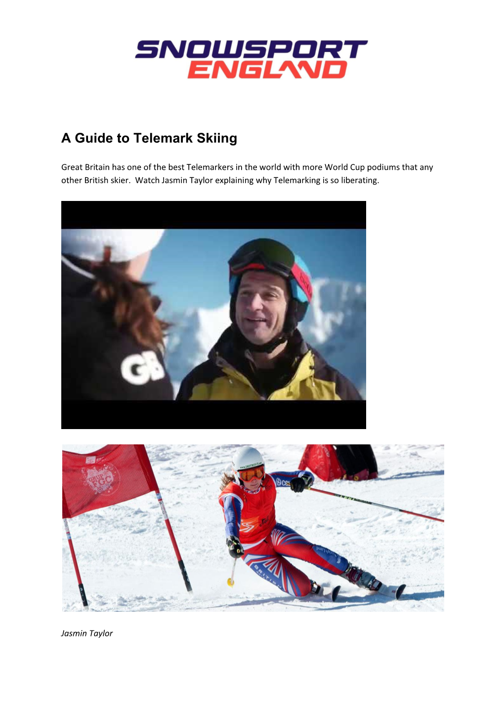 A Guide to Telemark Skiing