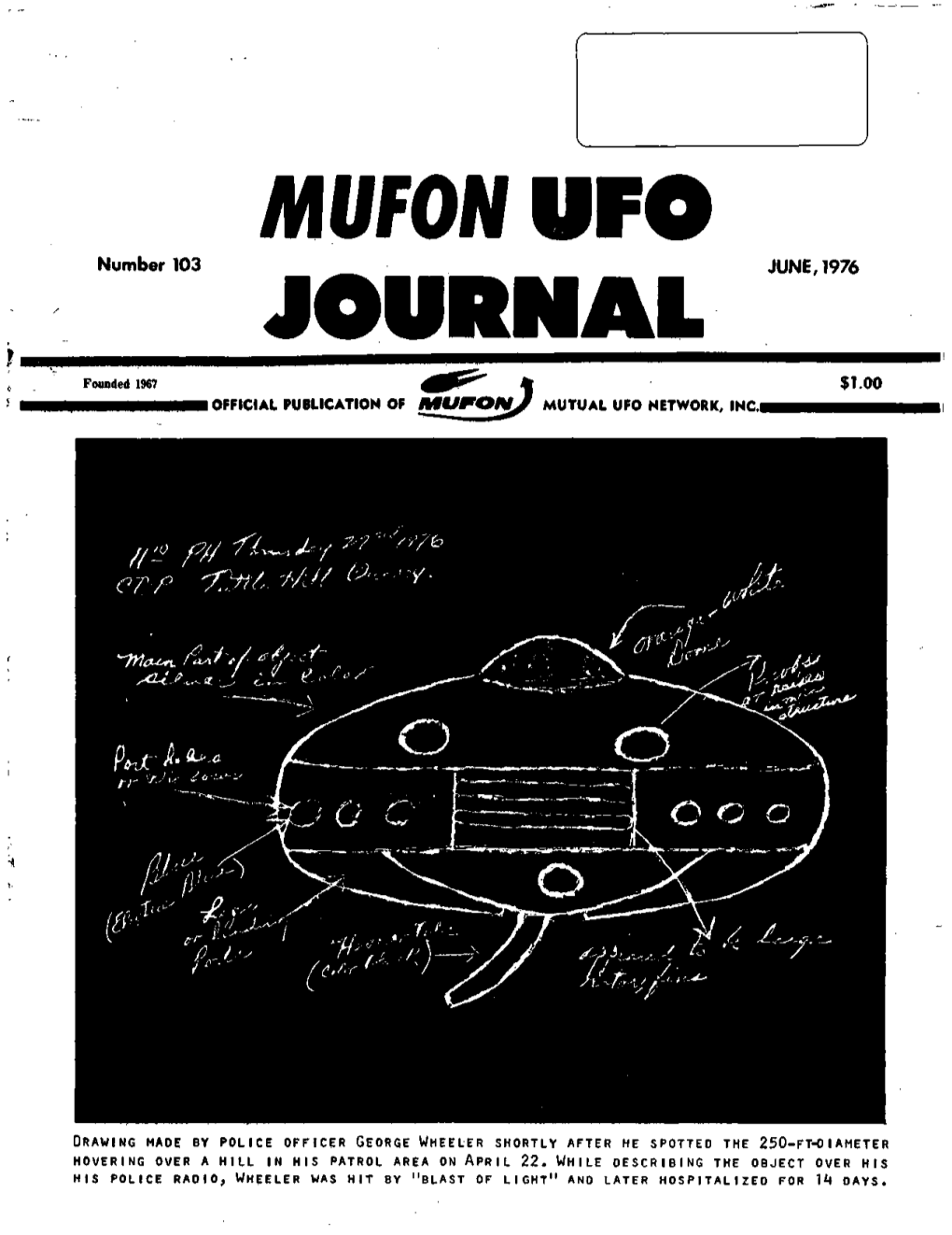 Mufon Ufo Journal