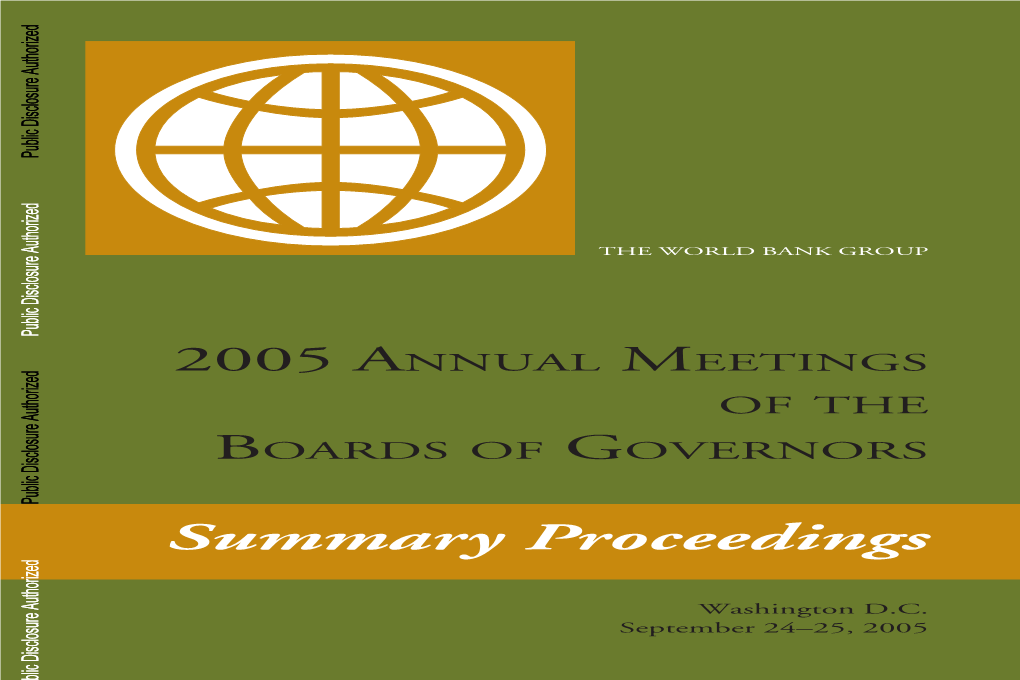 World Bank Document