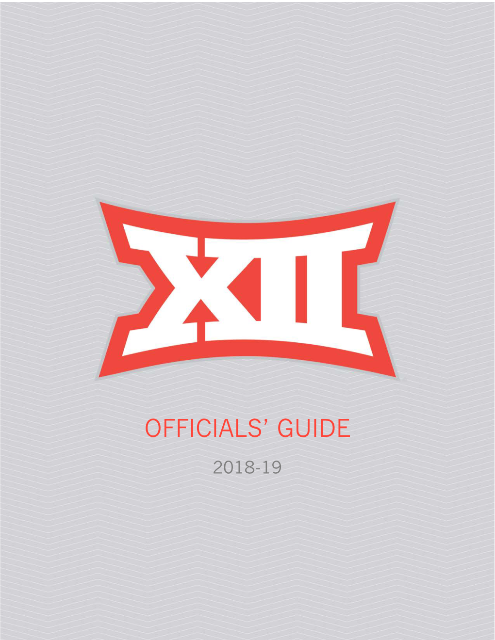 Officials' Guide Iowa State University