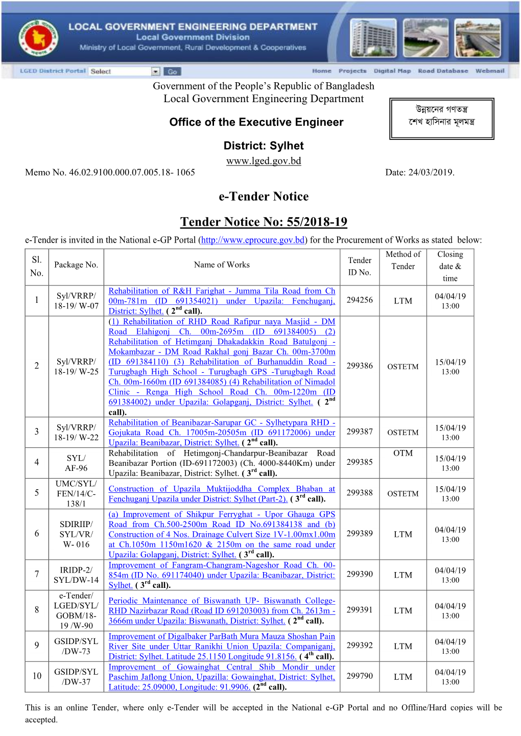 Government of the People's Republic of Bangladesh