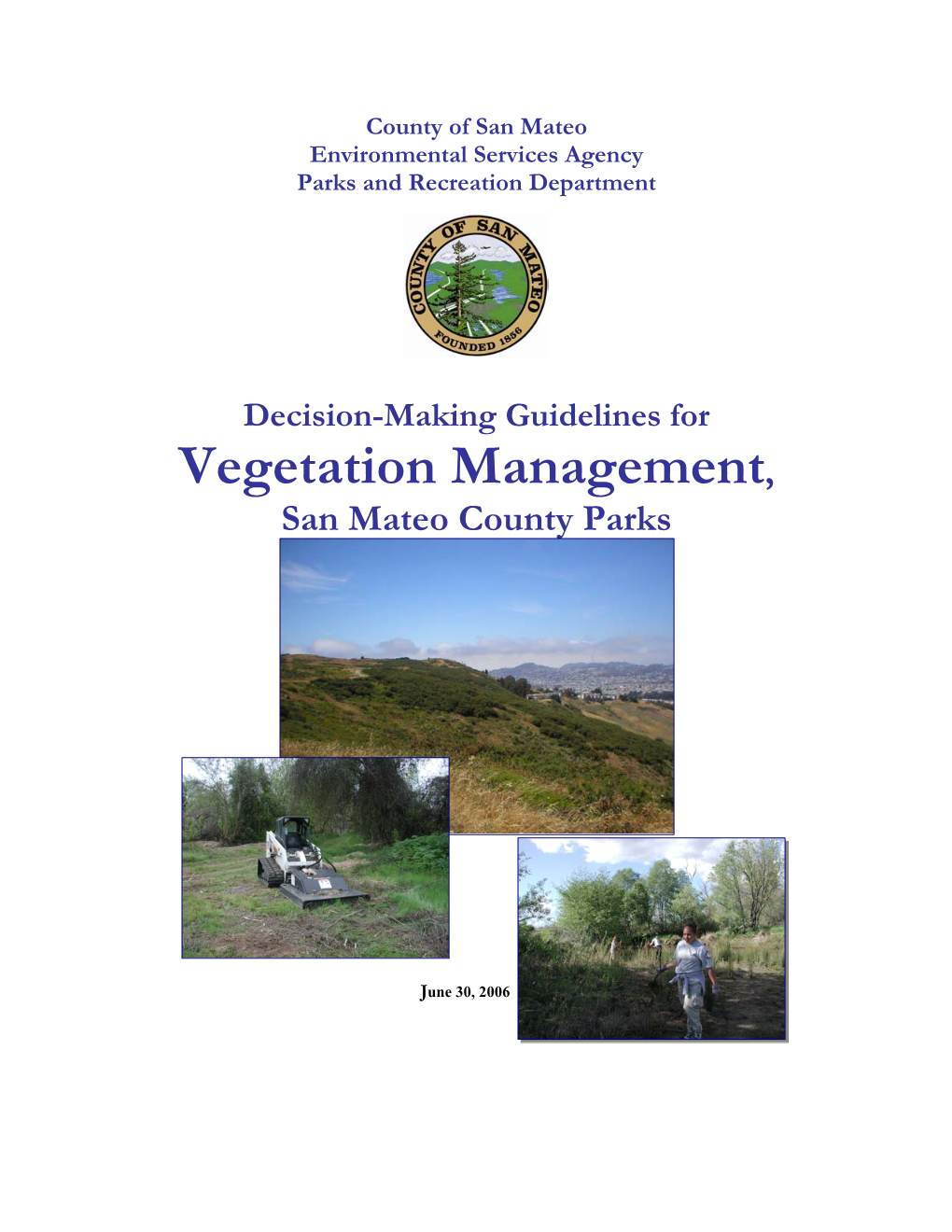 Vegetation Management Guidelines