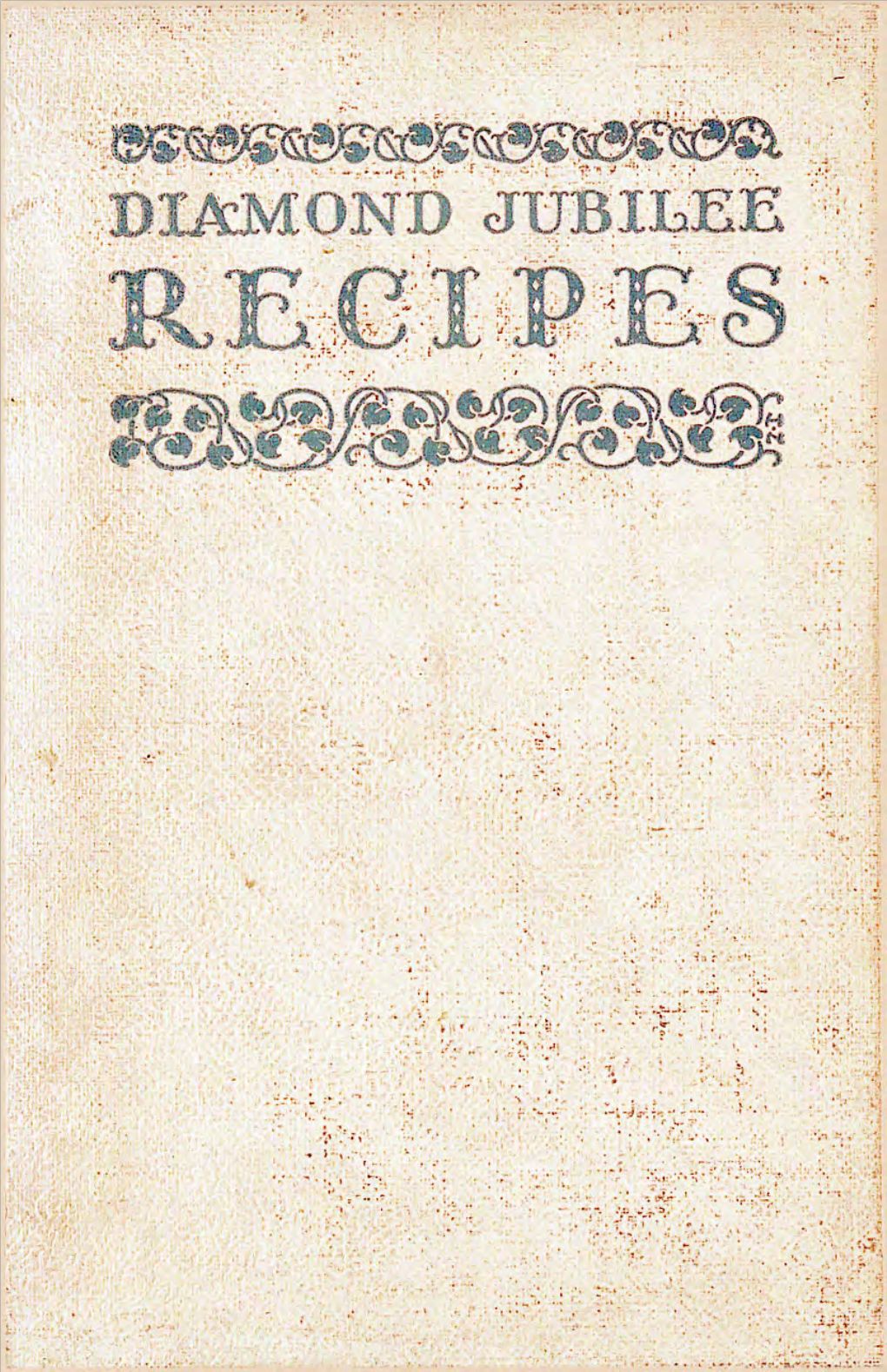 Diamond Jubilee Recipes