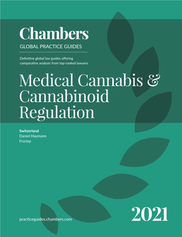 Medical Cannabis & Cannabinoid Regulation