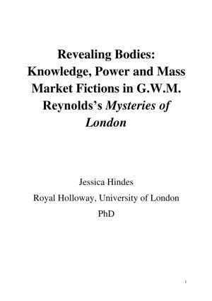 Knowledge, Power and Mass Market Fictions in GWM Reynolds's
