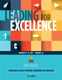 Your Guide to Aasa's National Conference on Education