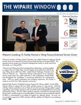 Wipaire's Leesburg, FL Facility Named a Viking Factory-Endorsed Service