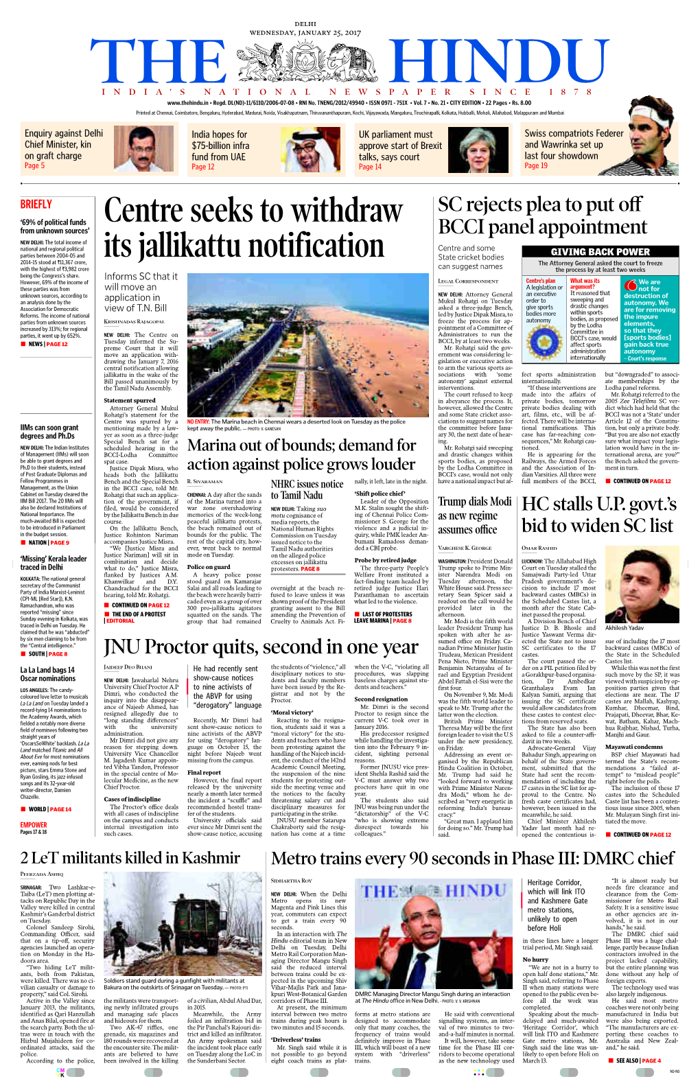 Centre Seeks to Withdraw Its Jallikattu Notification