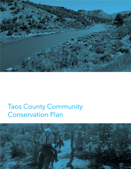 Taos County Community Conservation Plan