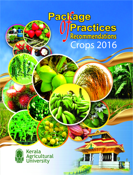 Package of Practices Recommendations : Crops 2016