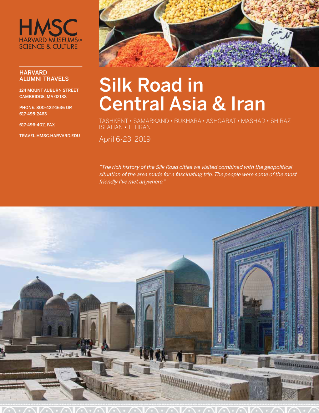 Silk Road in Central Asia & Iran