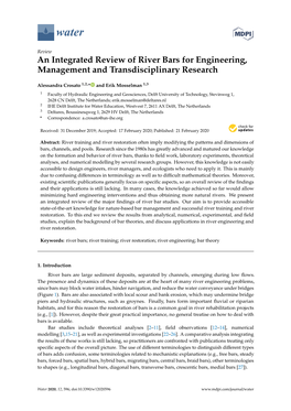 An Integrated Review of River Bars for Engineering, Management and Transdisciplinary Research