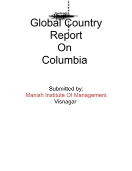 Global Country Report on Columbia