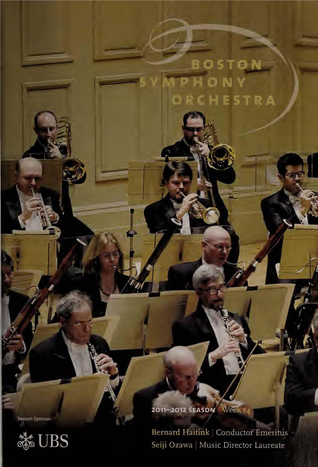 Boston Symphony Orchestra Concert Programs, 2011-2012, Subscription