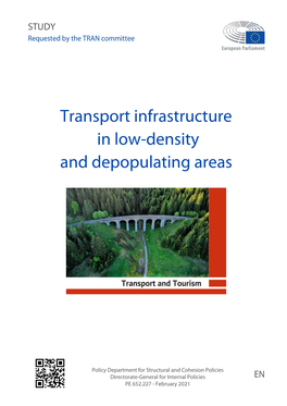 Transport Infrastructure in Low-Density and Depopulating Areas
