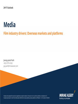 Film Industry Drivers: Overseas Markets and Platforms