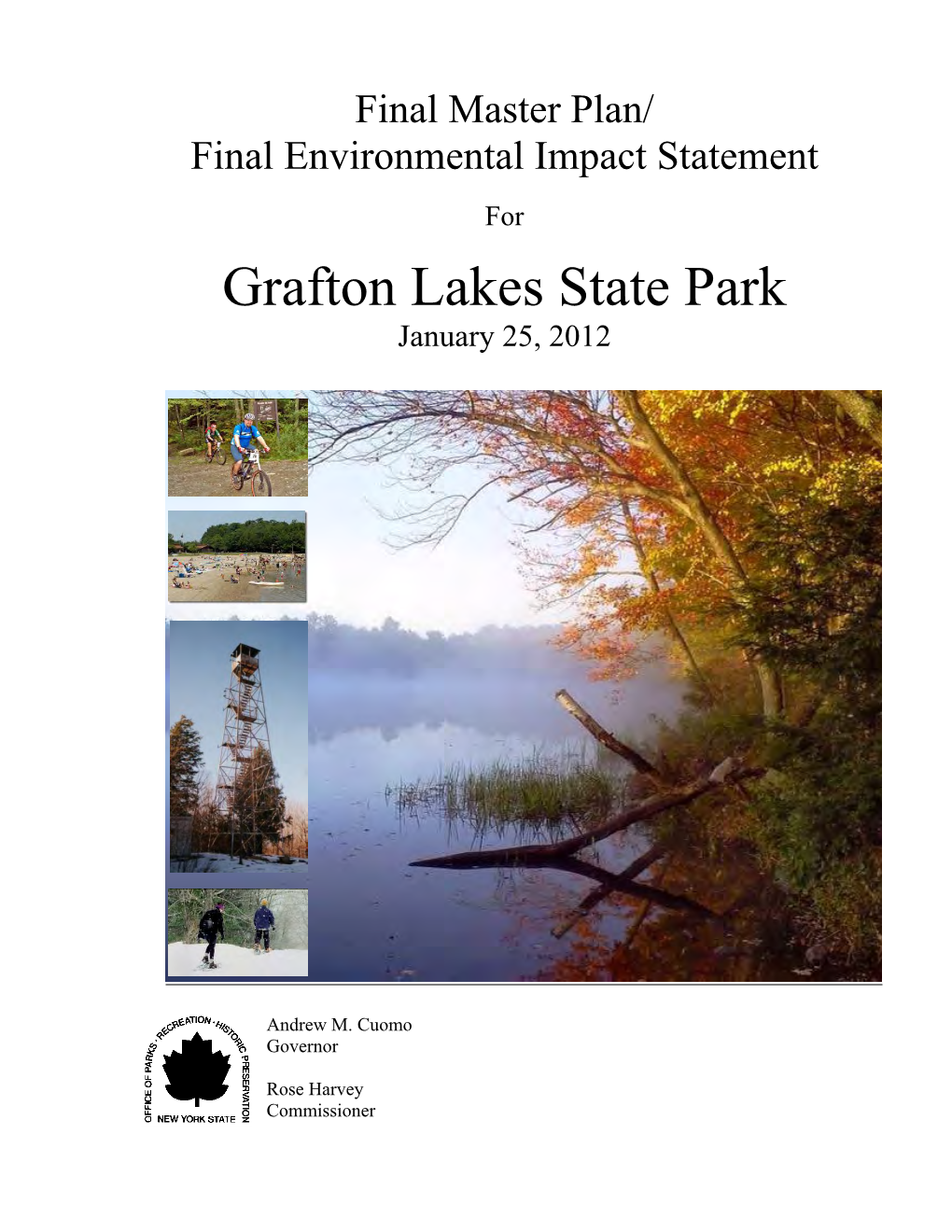 Grafton Lakes State Park January 25, 2012