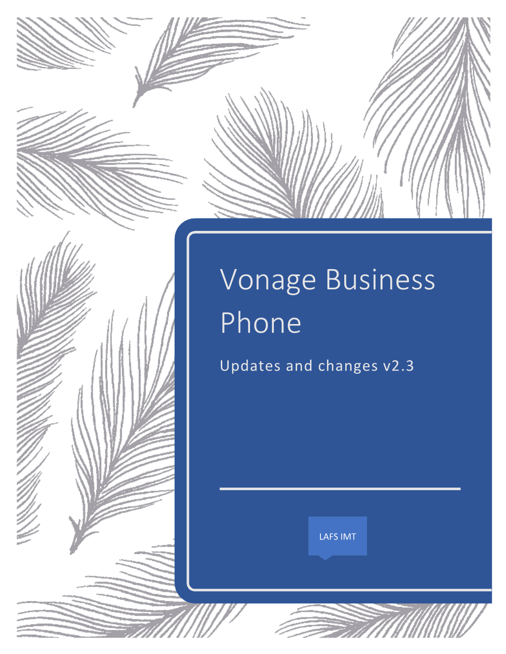 Vonage Business Phone