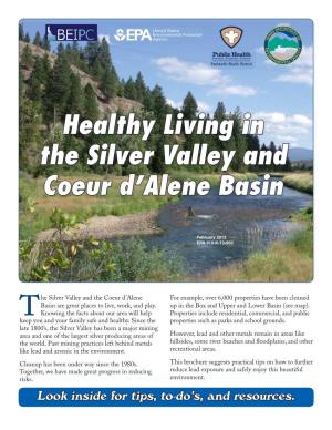 Brochure: Healthy Living in the Silver Valley and Coeur D'alene Basin