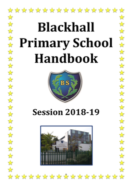 Blackhall Primary School Handbook