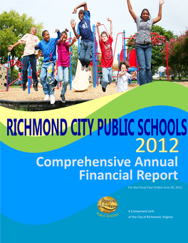 Comprehensive Annual Financial Report for the Fiscal Year Ended June 30, 2012