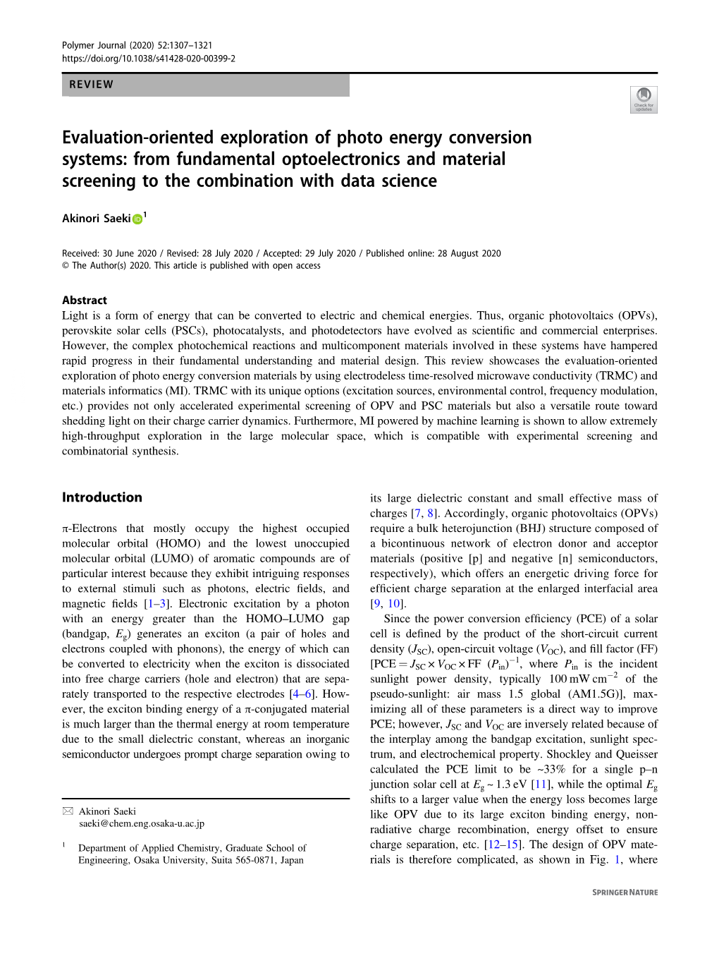 Evaluation-Oriented Exploration of Photo Energy Conversion Systems: from Fundamental Optoelectronics and Material Screening to the Combination with Data Science