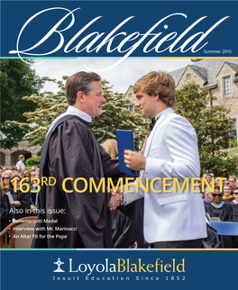 163Rd Commencement