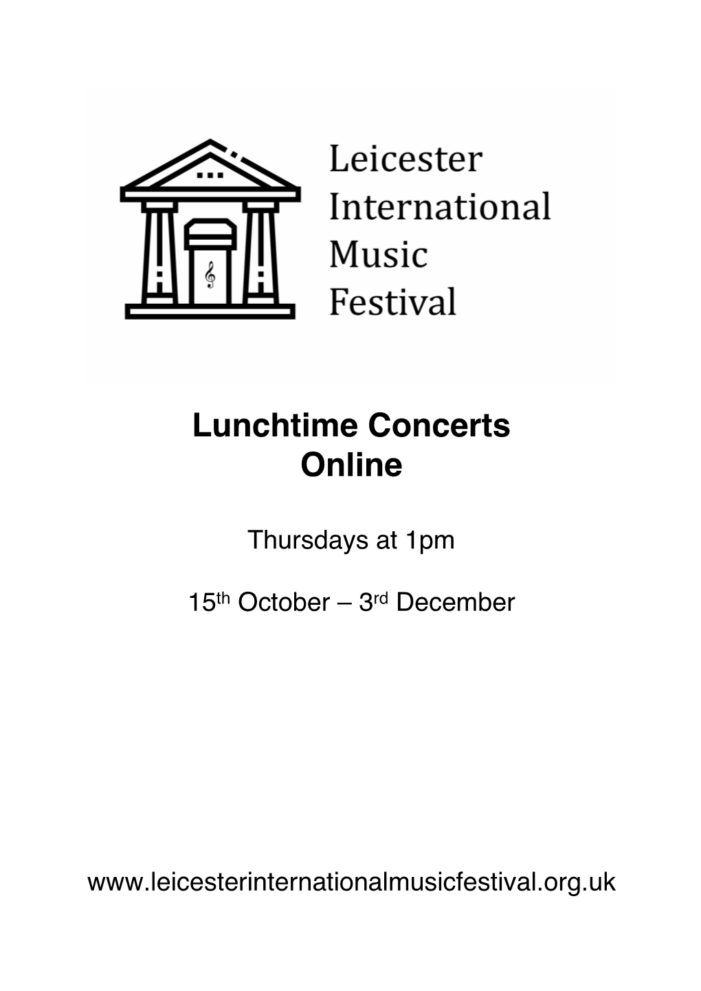 Lunchtime Concerts Online